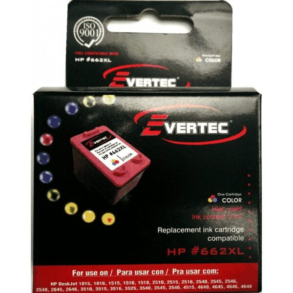 CARTUCHO ALTERNATIVO HP 662XL COLOR