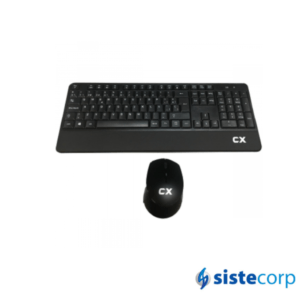 TEC+MOUSE CX INALAMBRICO CX 2.4GHZ BLACK CX-617376AG - Imagen 1