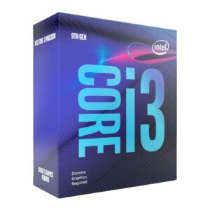 PROCESADOR INTEL CORE I3-9100F 3.60GHZ 1151 S/VIDEO (BX80684I39100F) - Imagen 1