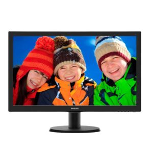 MONITOR LED 24'' PHILIPS 243V5LHSB/55 - FHD, HDMI, VGA, DVI-D - Imagen 1
