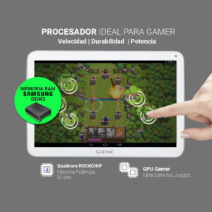 TABLET GADNIC CELULAR 7'' QUADCORE INDUS PHONE - Imagen 1