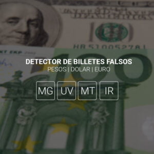 CONTADORA DE BILLETES GADNIC PORTABLE DOBLE DISPLAY DETECTOR FALSOS - Imagen 3