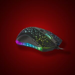 MOUSE GAMING USB 800/2400 DPI 6 BOT LED XTECH (XTM-410) - Imagen 2