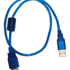 CABLE USB 2.0 ALARGUE M A H  0,6MTS MALLADO BULK CON FILTRO NS-CALUS06R NISUTA(NS-CALUS06R) - Imagen 4