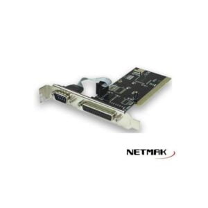 PLACA PCI-E NETMAK 1X-PARALELO + SERIE NM-E382 - Imagen 1