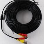 CABLE 18 MTS CCTV VIDEO + ALIMENT BNC
