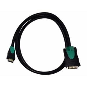 CABLE HDMI A DVI-D  M A M  3MTS  BAÑADO EN ORO  FILTRO INDUCTIVO  BULK NISUTA NS-CADVHD3 - Imagen 1