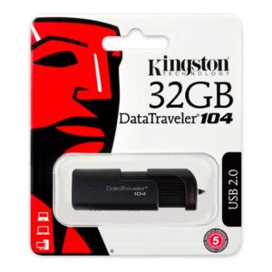 PENDRIVE 32GB 2.0 DT104 KINGSTON (DT104/32GB) - Imagen 3