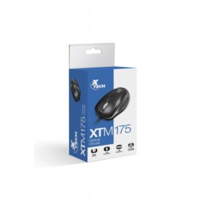 MOUSE USB OPTICO XTM-175 1000DPI XTECH (XTM-175) - Imagen 2