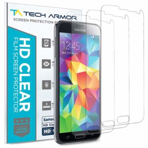 PROTECTOR GALAXY S5 HD CLEAR BASIC PACK X3 (LS-14231) - Imagen 1