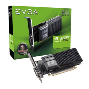 PLACA DE VIDEO GEFORCE EVGA 2GB GT 1030 SC PASSIVE LP GDDR5 - Imagen 1
