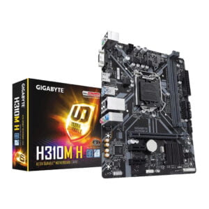 PLACA MADRE GIGABYTE S1151 H310M H BOX 2.0 M-ATX - Imagen 1