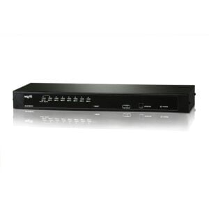 KVM SWITCH 8 PUERTOS VGA + USB C/CABLES 1,8MTS RACKEABLE NISUTA - Imagen 1