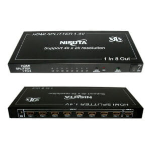 SPLITTER NISUTA HDMI 8 PUERTOS LCD/TV NS-VSH8 3D 4K - Imagen 1