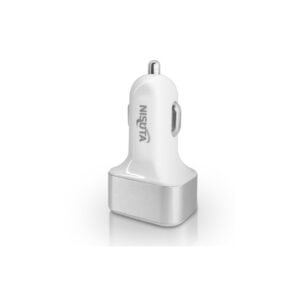CARGADOR USB AUTO 2 SALIDAS 3.1A TOMA AUTO 12/24V A 5V CARGA RAPIDA 3.1A DISPLAY NS-AD12US2P NISUTA - Imagen 1