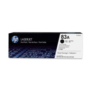 TONER ORIGINAL 83A NEGRO LASERJET PACK DOBLE (CF283AD) - Imagen 1