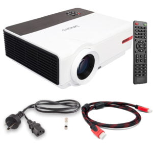 PROYECTOR PROFESIONAL GADNIC IRON STYLE 5500 LUMENS HDMI USB - Imagen 1