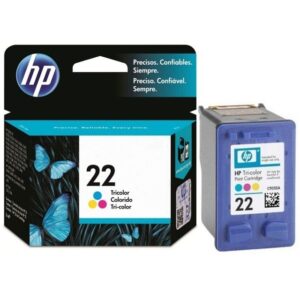 CARTUCHO ORIGINAL HP 22 TRICOLOR (C9352AL) - Imagen 1