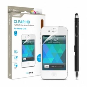PROTECTOR IPHONE 4/4S HD CLEAR X3 (LS-14101) - Imagen 1
