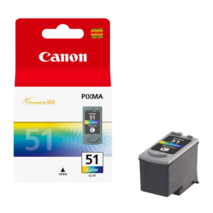 CANON CL-51  COLOR   (IP2200/6210/ MP180/460) 21ML (0618B002AA) - Imagen 1