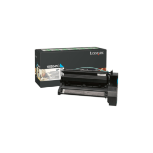 TONER LEXMARK 15G041C CIAN C752 / C762 / X752 / X7(15G041C) - Imagen 1