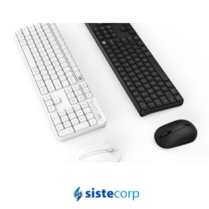 TECLADO+MOUSE XIAOMI MI IW WIRELESS SET ING WHITE(6971519750202) - Imagen 1