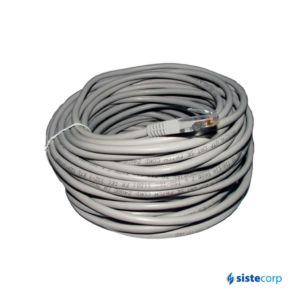 PATCHCORD/CABLE DE RED CAT.5E 25M FLEXIBLE CON CAPUCHON NISUTA (NS-CUTP25C) - Imagen 2