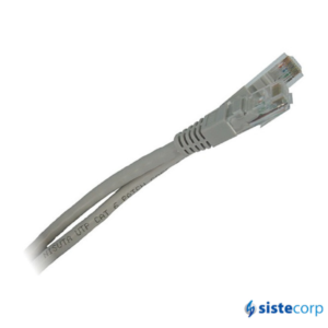 PATCHCORD/CABLE DE RED CAT.5E 25M FLEXIBLE CON CAPUCHON NISUTA (NS-CUTP25C) - Imagen 3