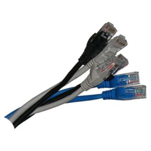 PATCHCORD/CABLE DE RED CAT.5E 10M FLEXIBLE CON CAPUCHON NISUTA (NS-CUTP10C) - Imagen 2
