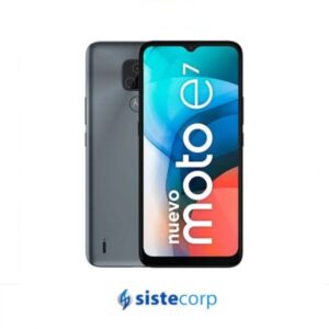CELULAR MOTOROLA E7  6.5'', O.CORE. 32GB 48MP GRIS MINERAL - Imagen 1