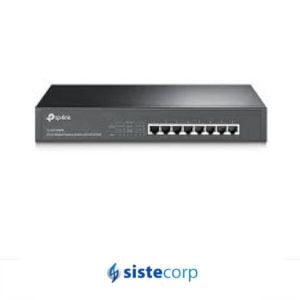 SWITCH 8P TP-LINK SG1008PE GIGA POE 13` RACK - Imagen 1