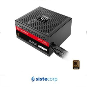 FUENTE PC 650W THERMALTAKE SMART PSU 80+ - Imagen 1