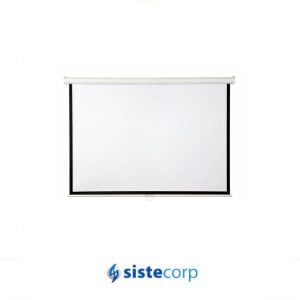 PANTALLA MANUAL 100 PULG. PARA PROYECTOR RE100 203x159 - Imagen 1