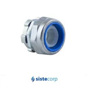 CONECTOR ALUM P/CAÑO FLEX. 3/4'' rosca elect. - Imagen 1