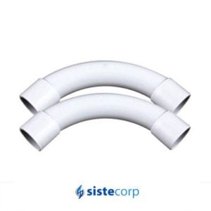 CURVA PVC.RIG. 90º IP40 d25mm - Imagen 1