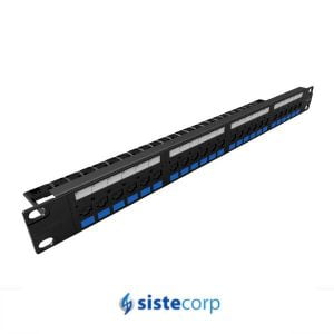PATCHPANEL FURUKAWA 24P CAT.5E MULTILAN NEGRO (35030005)