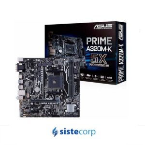 PLACA MADRE ASUS AM4 A320M-K BOX M-ATX - Imagen 1
