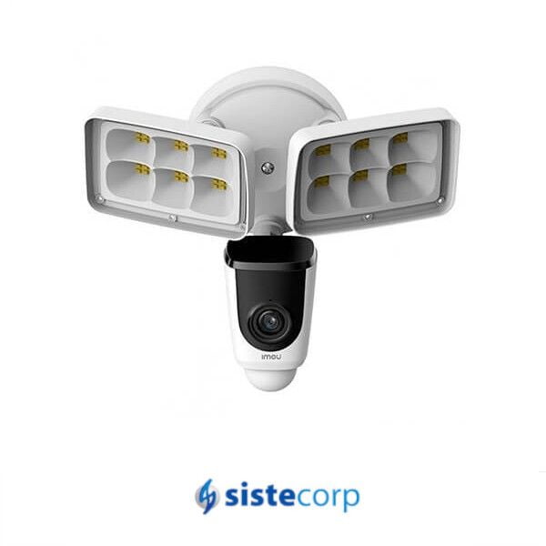 CAMARA REFLECTOR LED 2000LM IP WI-FI 2MPX H.265+ VIGILANCIA ACTIVA (PIR+LUZ+SPEAKER) MIC INTEGRADO (IPC-L26P)