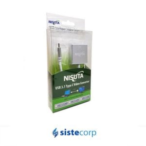 CONVERSOR DE USB 3.1 C A VGA - M A H - NS-USBCVG - NISUTA - Imagen 2