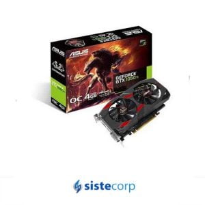 PLACA DE VIDEO GEFORCE CERBERUS GTX 1050TI O4G (90YV0A74-M0NA00) - Imagen 1