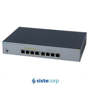 SWITCH 8P ARUBA-HPE OFFICECONNECT 1820 POE+ 65W (J9982A) - Imagen 1