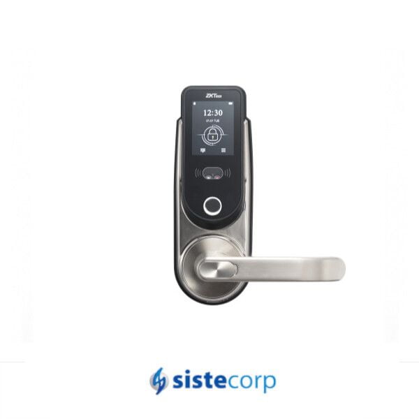 CERRADURA MULTIBIOMÉTRICA CON LECTOR DE HUELLAS Y CLAVE COMUNICACIÓN BLUETOOTH (HBL200B)