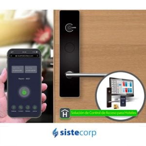 CERRADURA INALAMBRICA CON CONEXION ZIGBEE - LADO IZQUIERDO ZKTECO (ZL500-L) - Imagen 2