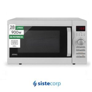 MICROONDAS ATMA 28L CON GRILL MD1728 (MD1728GN) - Imagen 1