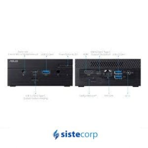 PC MINI ASUS I3-10110U PN62S-BB3055MD2 (BAREBONE) (90MR00A5-M01640) - Imagen 1