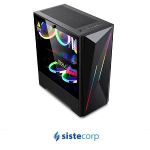 GABINETE GAMING E-VIEW CON FUENTE 650W 80 PLUS (ATX650W) - Imagen 2