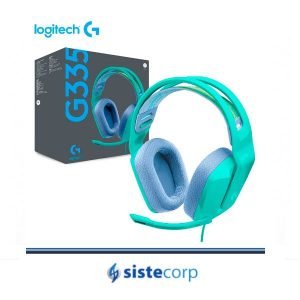 AURICULAR GAMING G335 MINT LOGITECH (981-001023) - Imagen 1