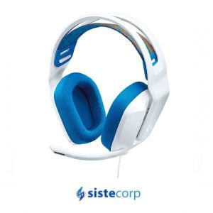 AURICULAR GAMING G335 WHITE LOGITECH (981-001017) - Imagen 1