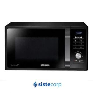 MICROONDAS SAMSUNG GRILL 23L  CERAMICO BLACK (MG23F3K3TAK) - Imagen 1