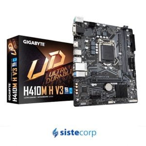 PLACA MADRE GIGABYTE H410M-H V3 LGA 1200 H/V M.2 (NVME) - Imagen 1